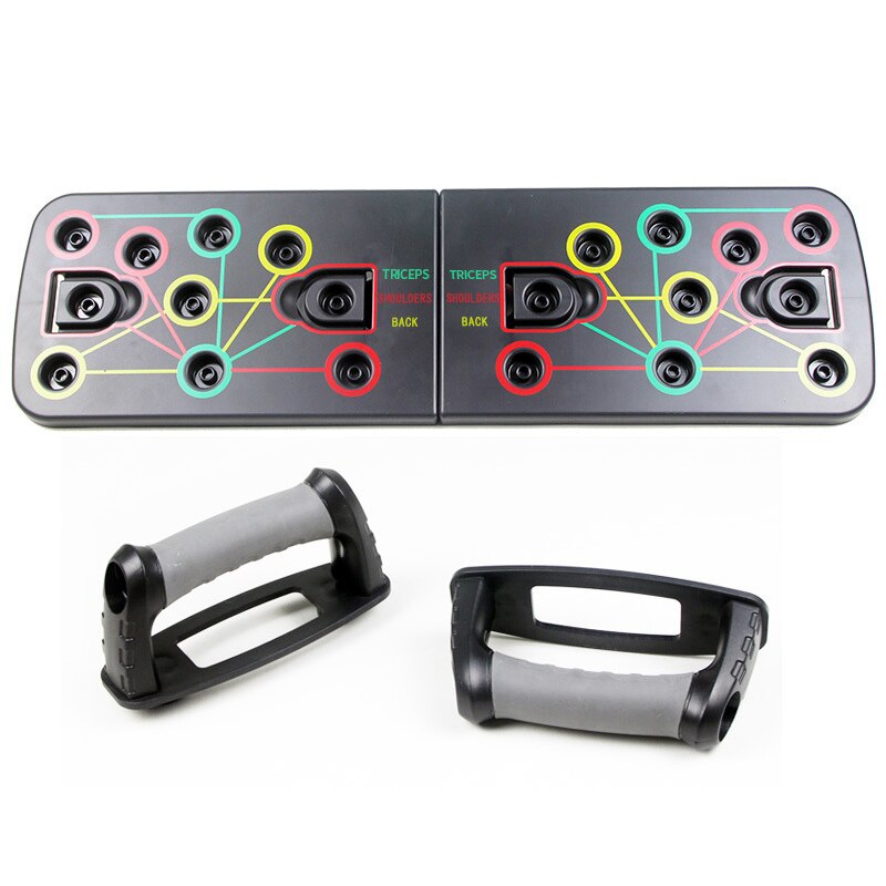 9 in 1 Push Up Board with Multifunction Body Building Fitness Exercise