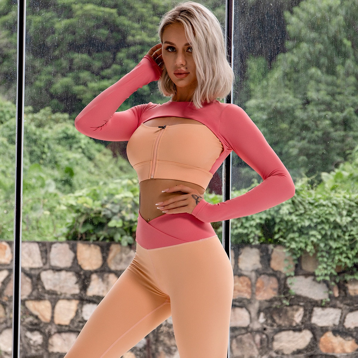2 Piece Yoga Set - Gym Fitness Sport Set