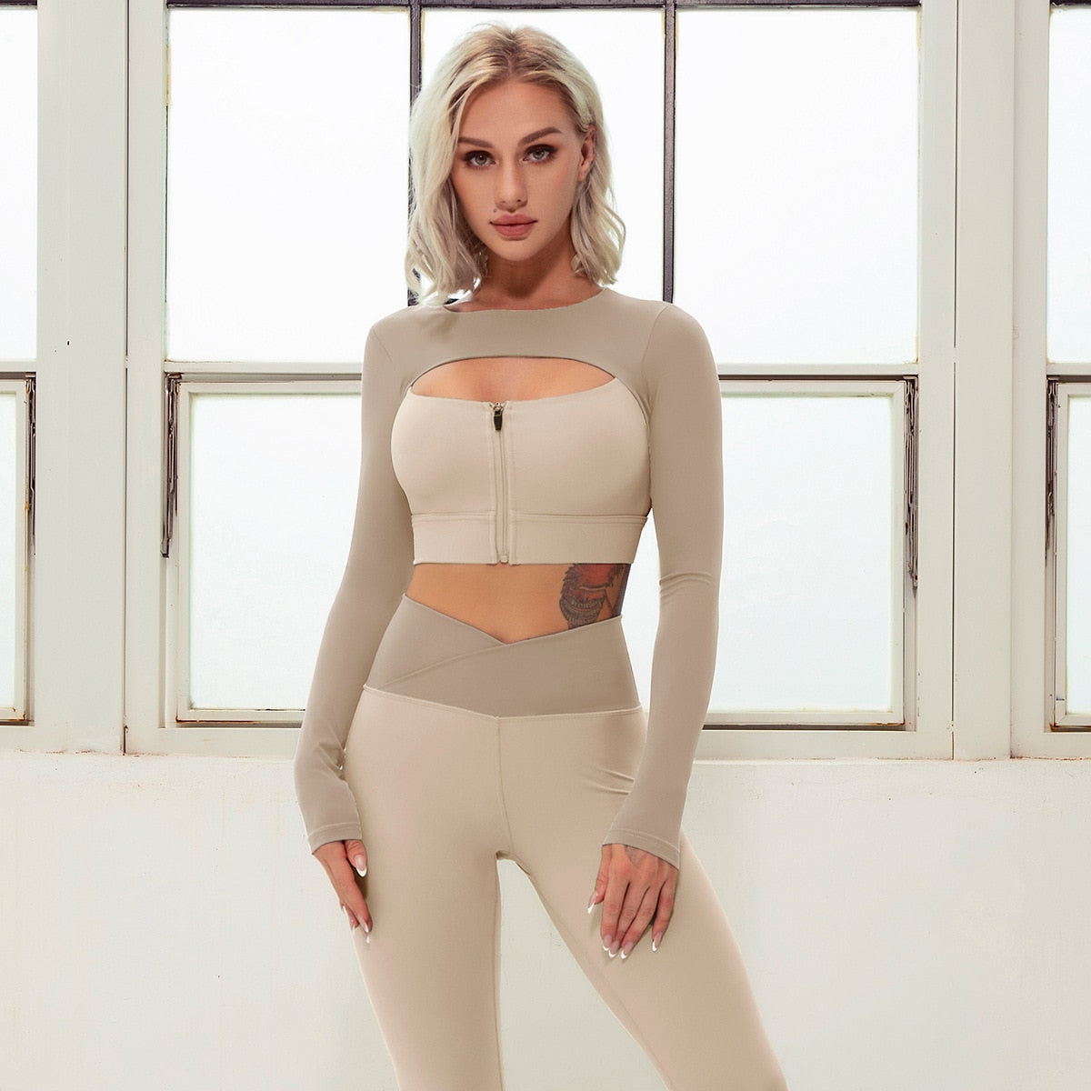 2 Piece Yoga Set - Gym Fitness Sport Set