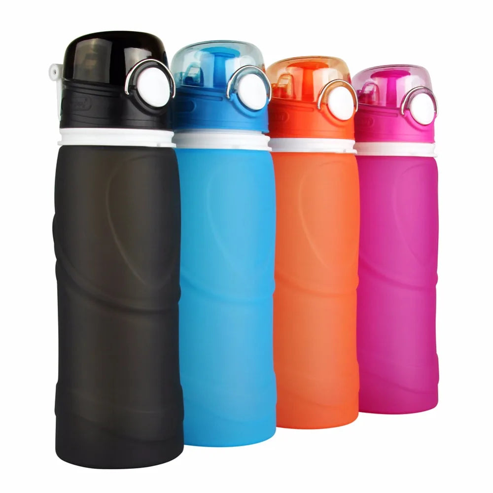Collapsible Silicone Water Bottles