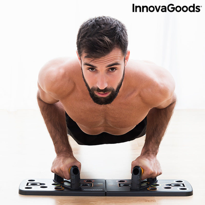 Push-Up Board with Resistance Bands