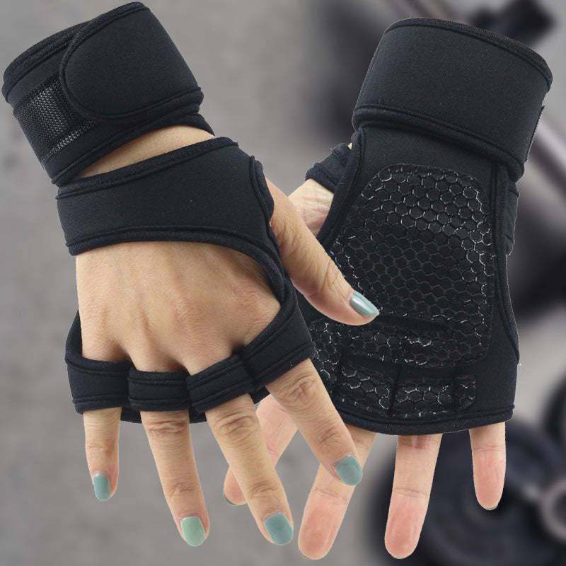 Men/Women Non-slip Workout Weight Lifting Gloves