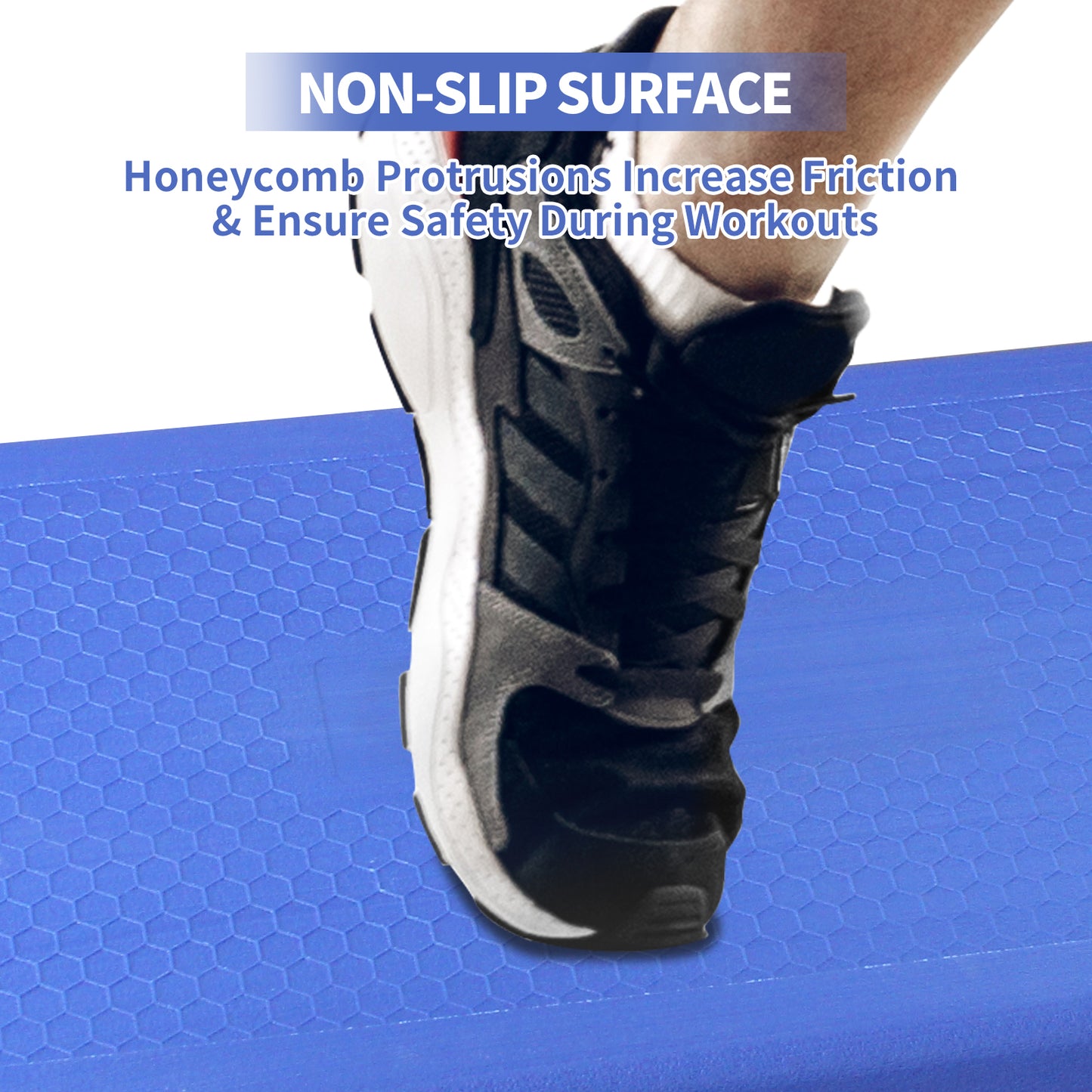 Aerobics Step Platform Height-Adjustable