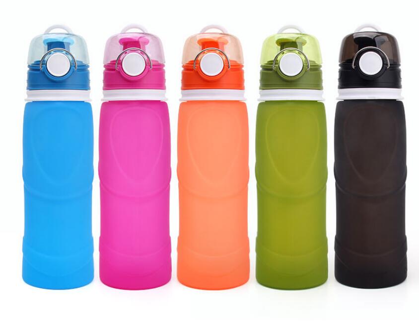 Collapsible Silicone Water Bottles