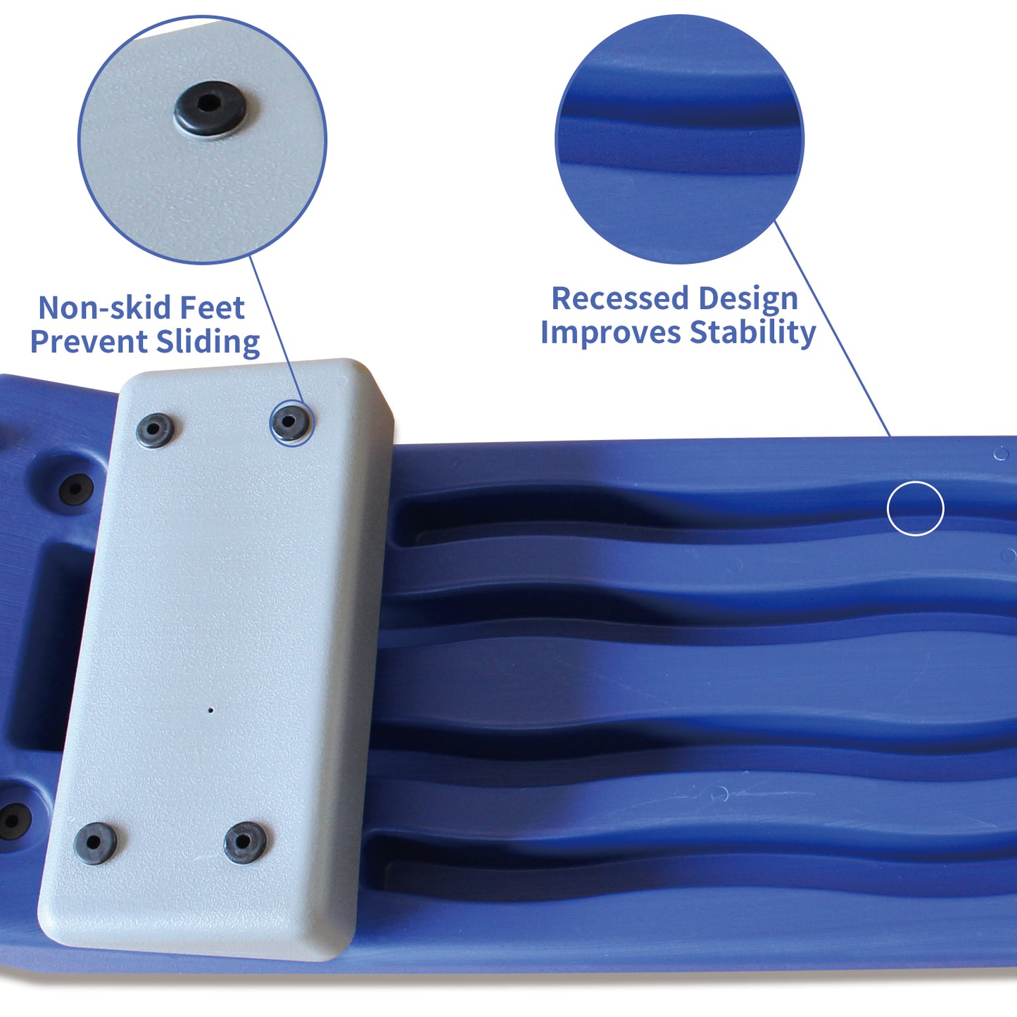 Aerobics Step Platform Height-Adjustable