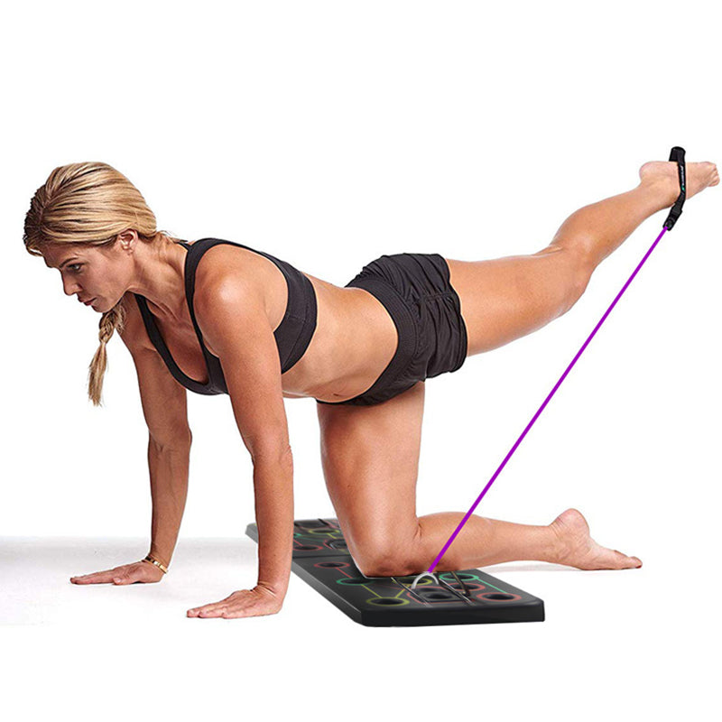 9 in 1 Push Up Board with Multifunction Body Building Fitness Exercise