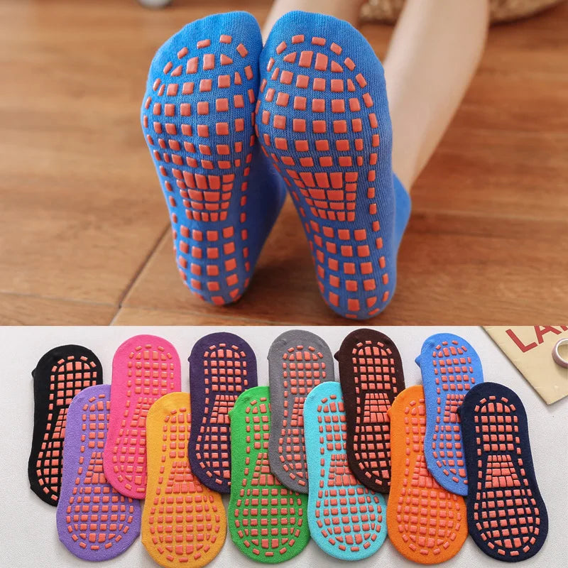 5 Pairs Anti-skid Socks Floor Socks - Trampoline Socks
