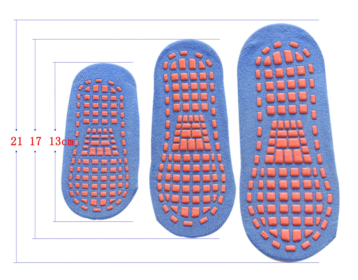5 Pairs Anti-skid Socks Floor Socks - Trampoline Socks