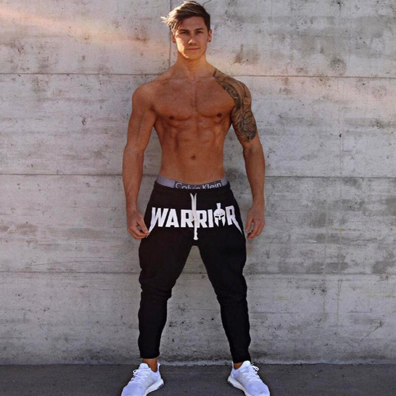 Mens Cotton Sweatpants Gyms Pant Fitness trousers Joggers Workout Pencil Pants