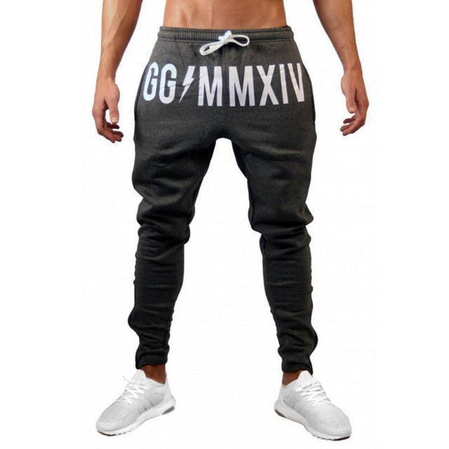 Mens Cotton Sweatpants Gyms Pant Fitness trousers Joggers Workout Pencil Pants