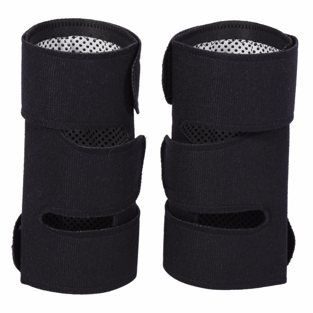 1 Pair Tourmaline Self Heating Knee Pads Magnetic Therapy Kneepad Pain Relief Arthritis Brace Support Patella Knee Sleeves Pads