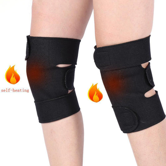 1 Pair Tourmaline Self Heating Knee Pads Magnetic Therapy Kneepad Pain Relief Arthritis Brace Support Patella Knee Sleeves Pads