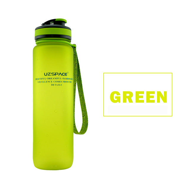 Water Bottles 650ml 1000ml Capacity Drinking Water Portable Plastic Protein Shaker My Sport Drink Bottle