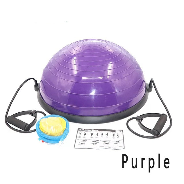 High quality yoga ball body balance half ball fitness ball exercise gym ball Sport Fitball Proof