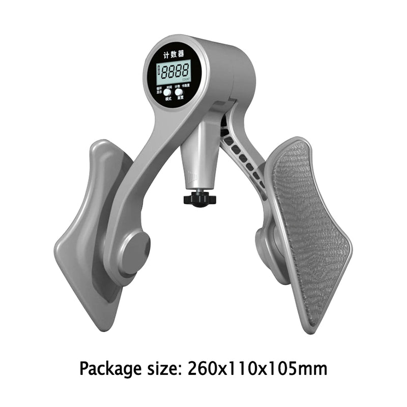 Digital Counter Hip Trainer Leg Trainers Pelvic Floor Muscle Strength Adjustable Leg Exerciser Inner Thigh Fitness Equipment