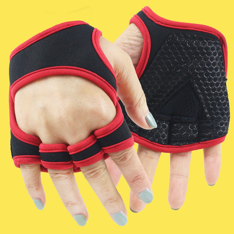 Custom logo High Quality Men Women Non-slip Workout Weight Lifting Gloves Gym Exercise Glove Fitness Gloves